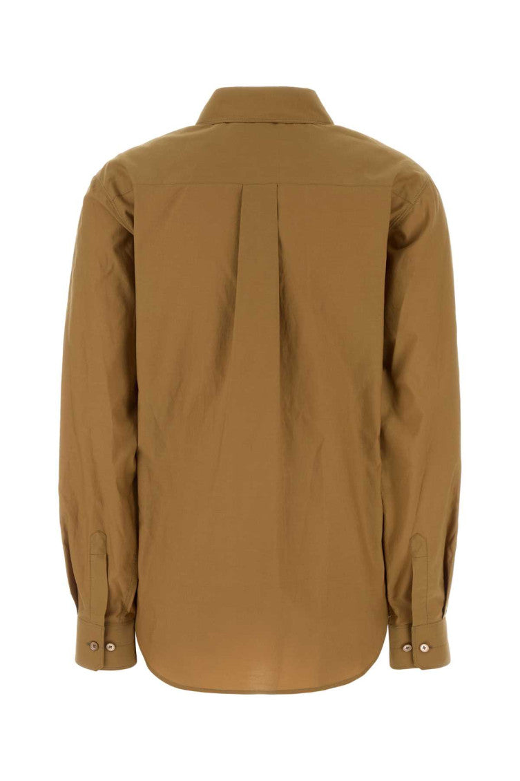 Light Brown Regular Solid Shirt 2