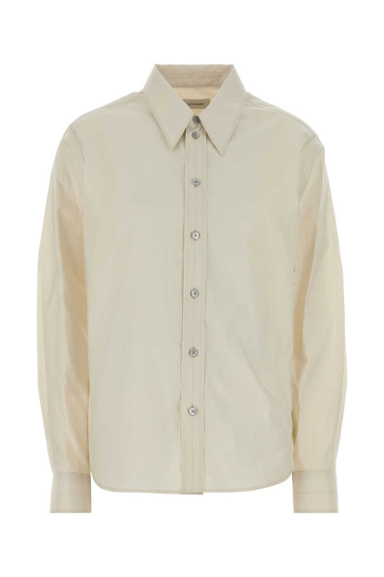 White Regular Solid Shirt 1