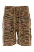 Brown Knitted Shorts 1