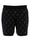 Black Logo Shorts 1