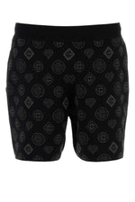 Black Logo Shorts 1