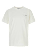 White Logo Crew Neck T-Shirt 1