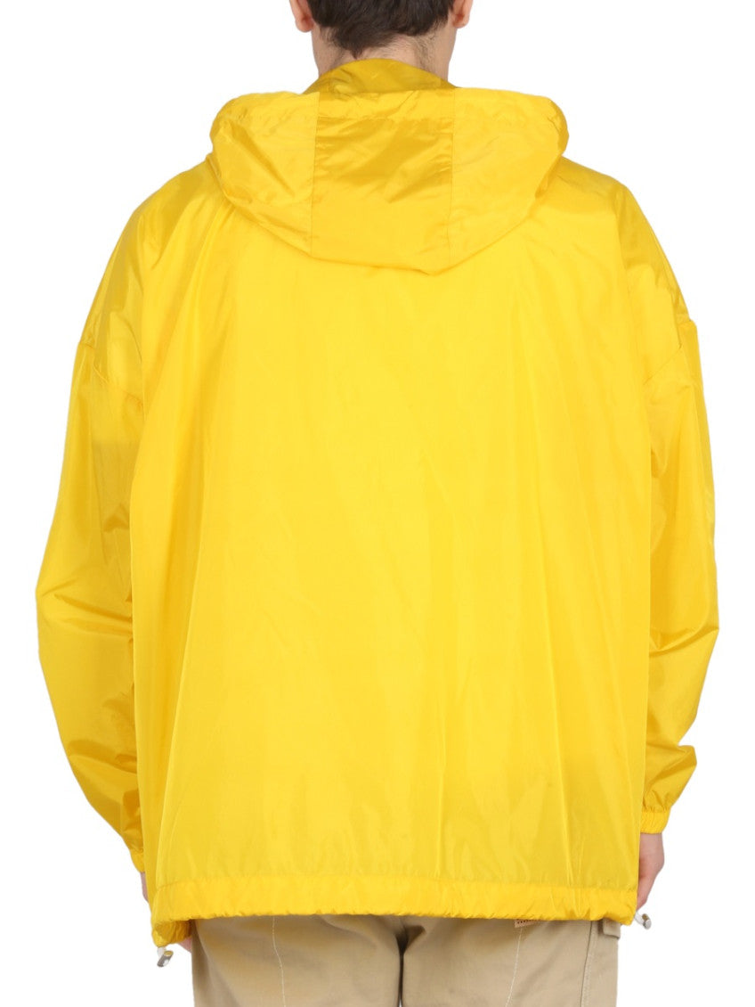Orange Logo Hood Jackets 3