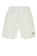 White Logo Shorts 1