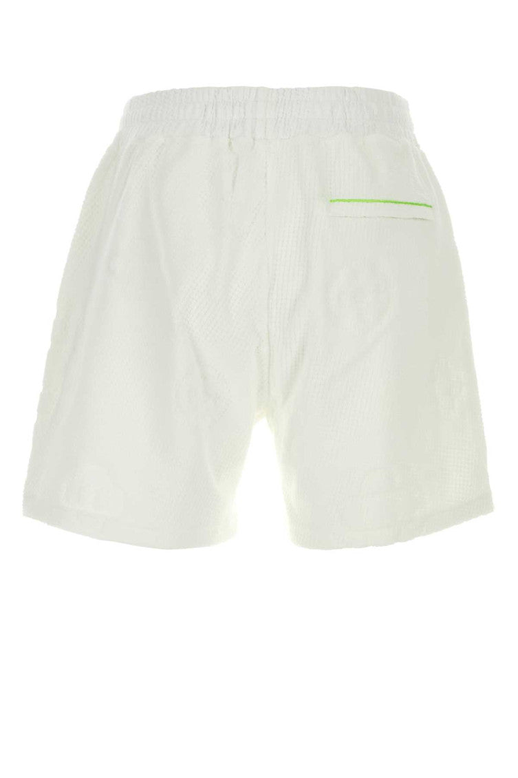 White Logo Shorts 2
