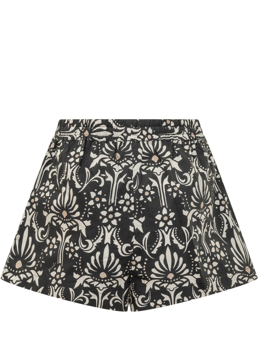 Multicolor Floral Shorts 2