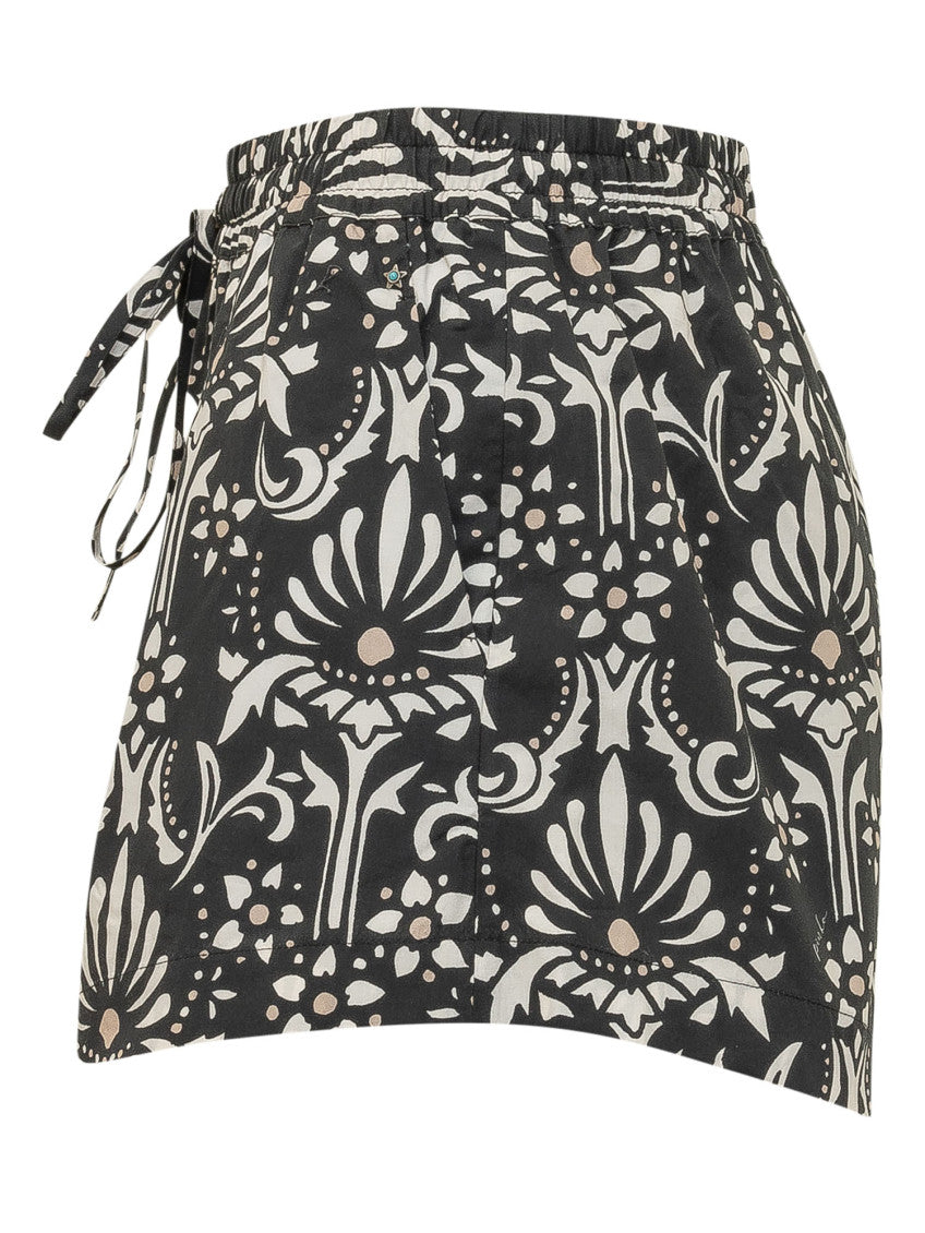 Multicolor Floral Shorts 3