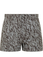 Black Graphic Shorts 1