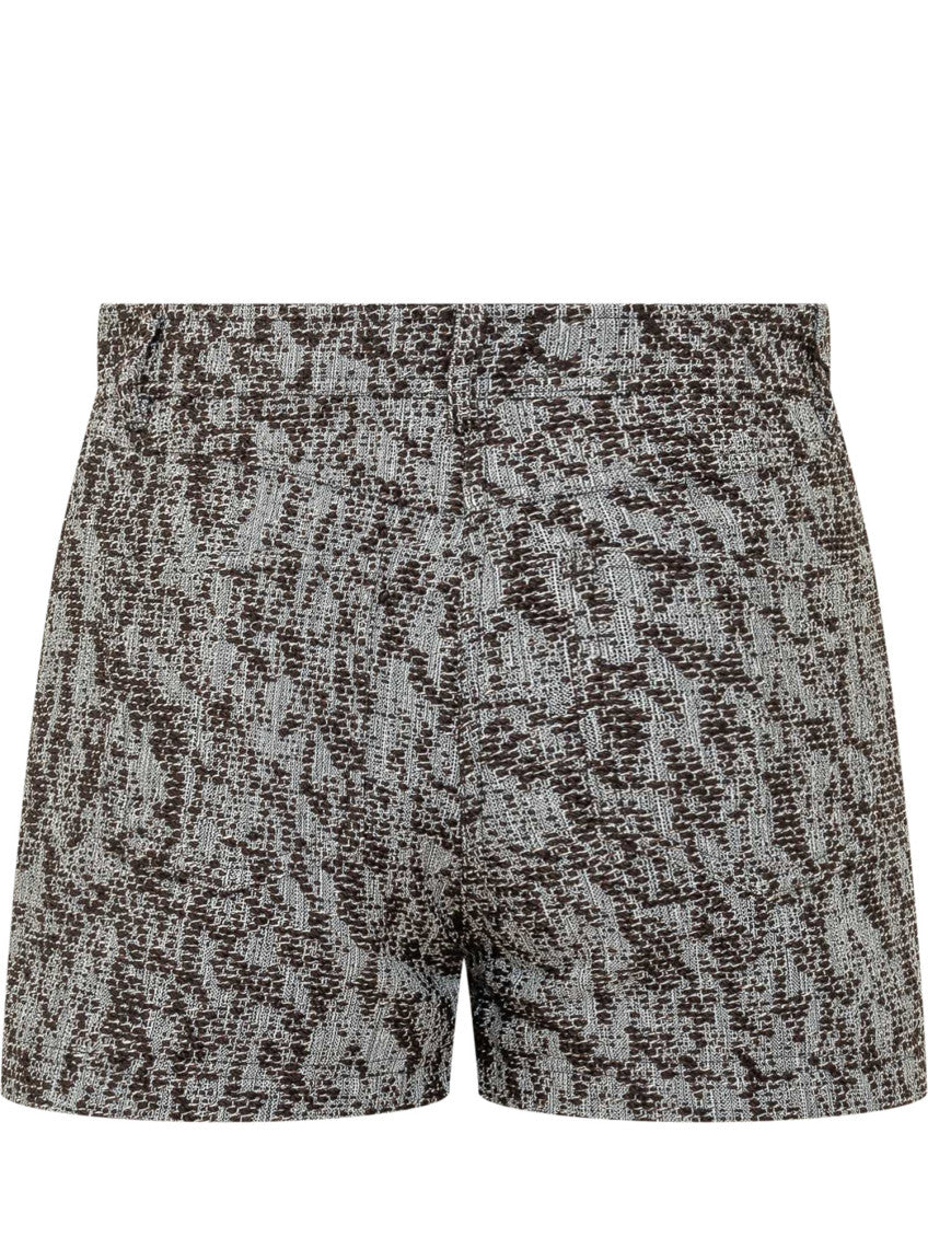 Black Graphic Shorts 2