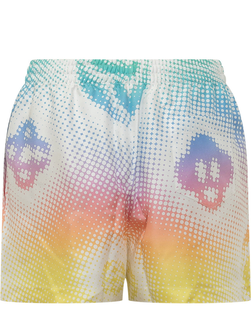 Multicolor Printed Shorts 2