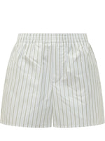 White Stripes Shorts 1