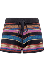 Multicolor Stripes Shorts 1