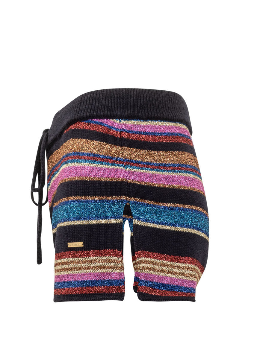 Multicolor Stripes Shorts 3