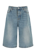 Blue Solid Shorts 1