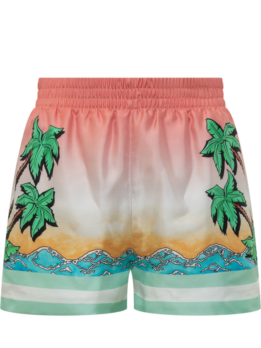 Multicolor Printed Shorts 1