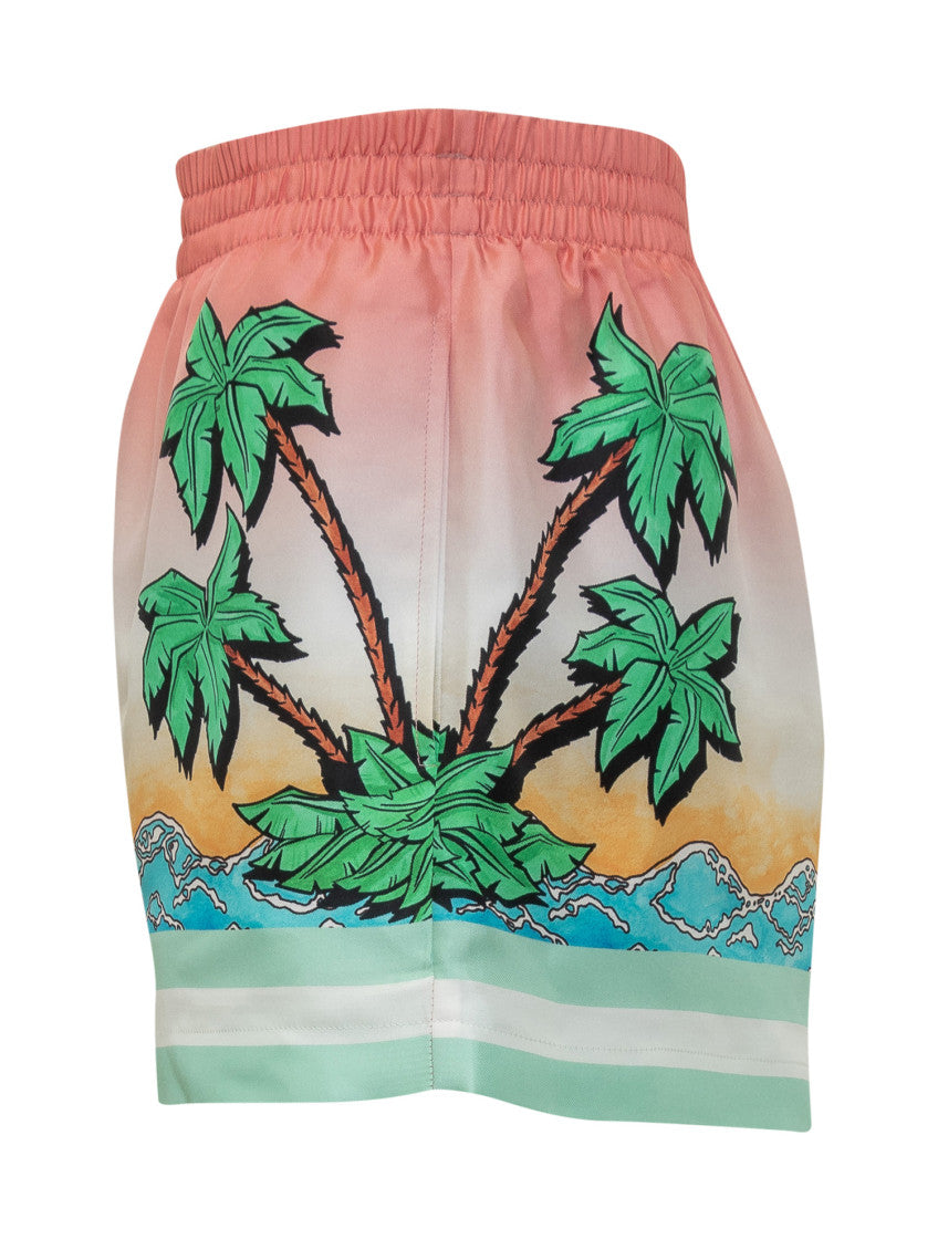 Multicolor Printed Shorts 3