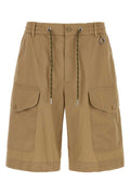 Brown Solid Shorts 1