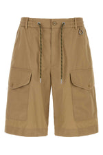 Brown Solid Shorts 1