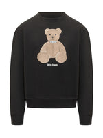 Black Graphic Crew Neck Sweatshirt 1
