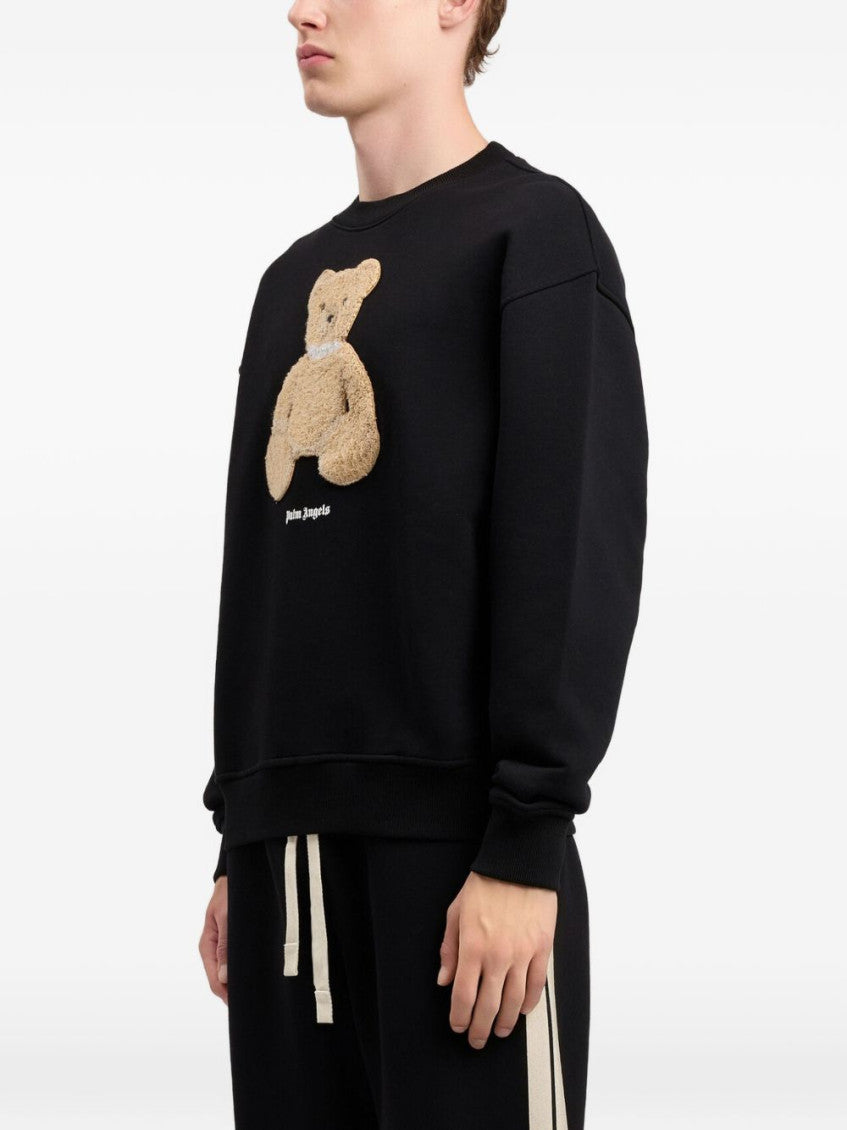 Black Graphic Crew Neck Sweatshirt 5