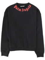 Black Logo Crew Neck Sweatshirt 1