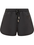 Black Solid Shorts 1