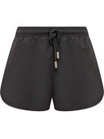 Black Solid Shorts 1