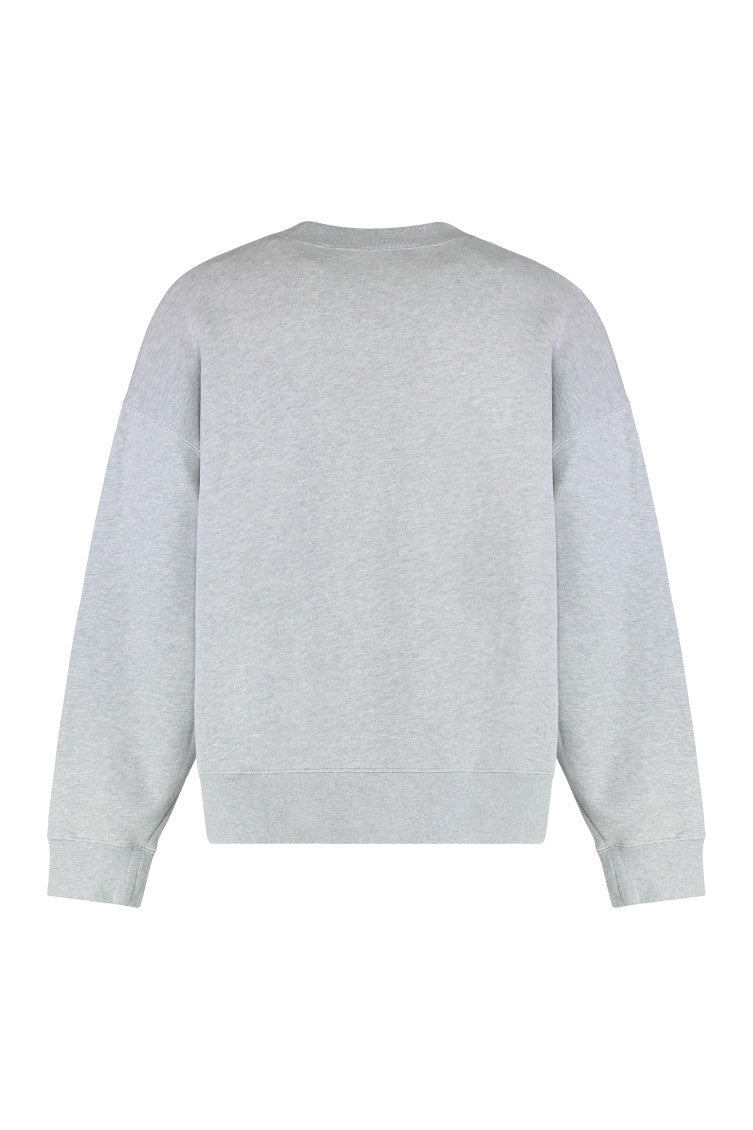 Grey Graphic Crew Neck Sweatshirt 2
