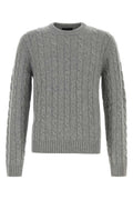 Grey Textured Sweater 1