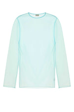 Turquoise Organza Camille T-shirt 1
