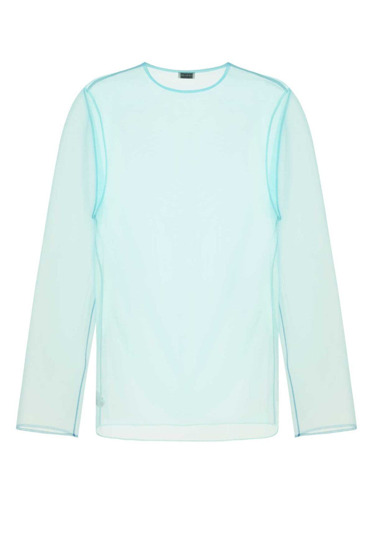 Turquoise Organza Camille T-shirt 2