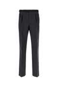 Dark Grey Pleated Pants 1
