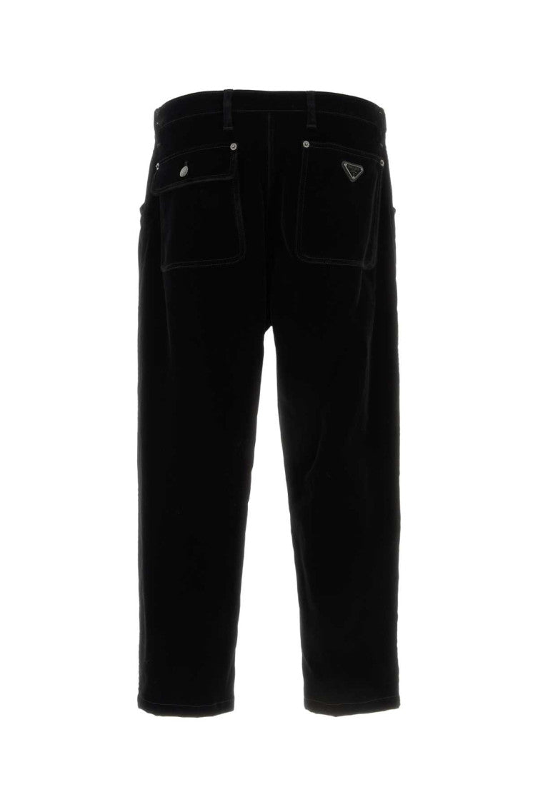 Black Velvet Pants 2