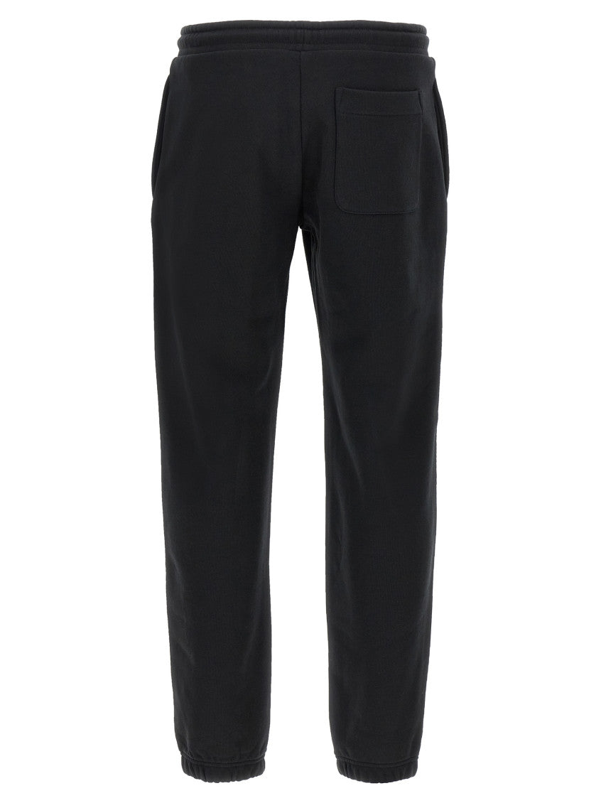 Black Logo patch joggers 2