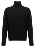 Black Wool turtleneck sweater 1