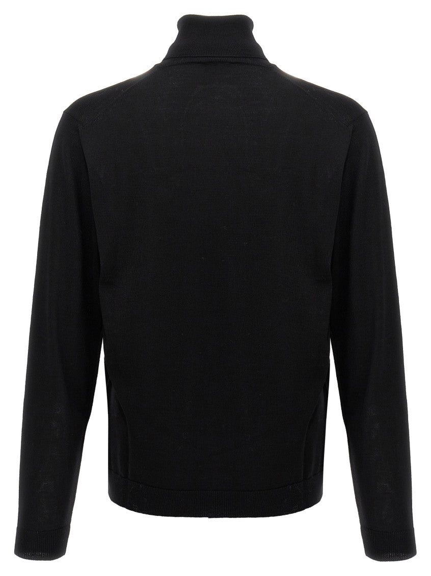 Black Wool turtleneck sweater 2