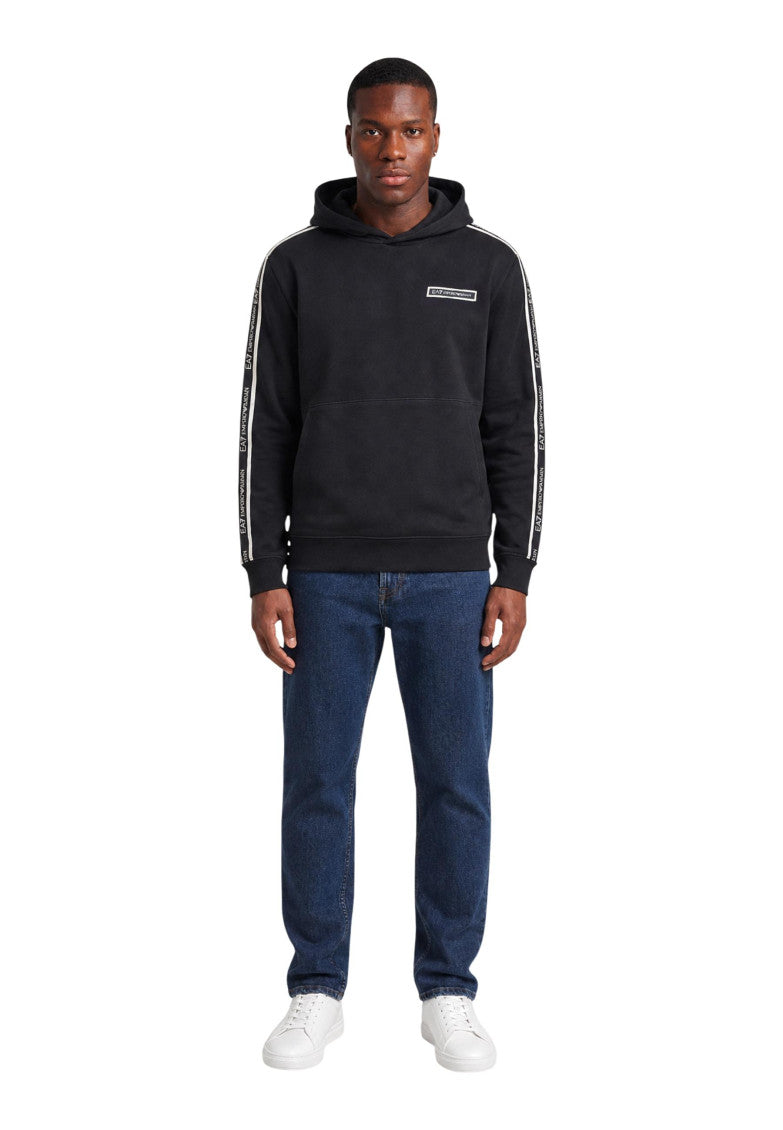 Black Regular Logo Hoodie 2