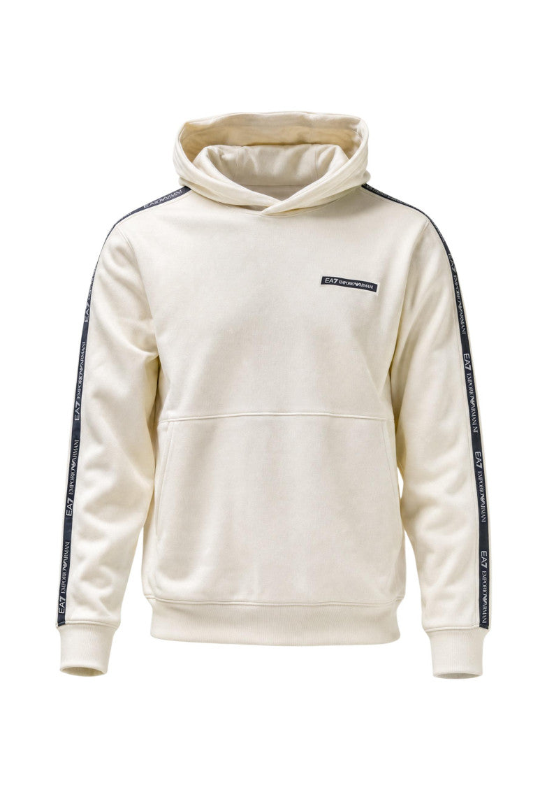 Beige Regular Logo Hoodie 1