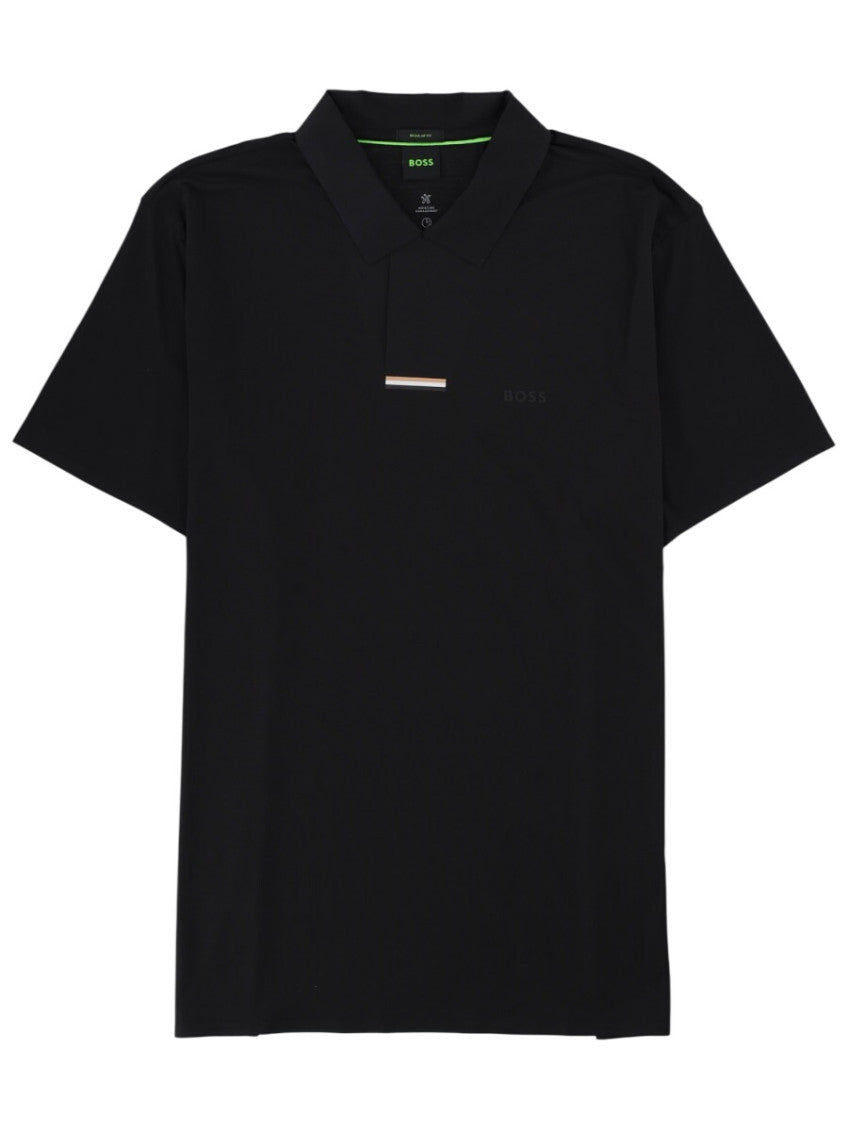 Black Shirt Collar Polo 1