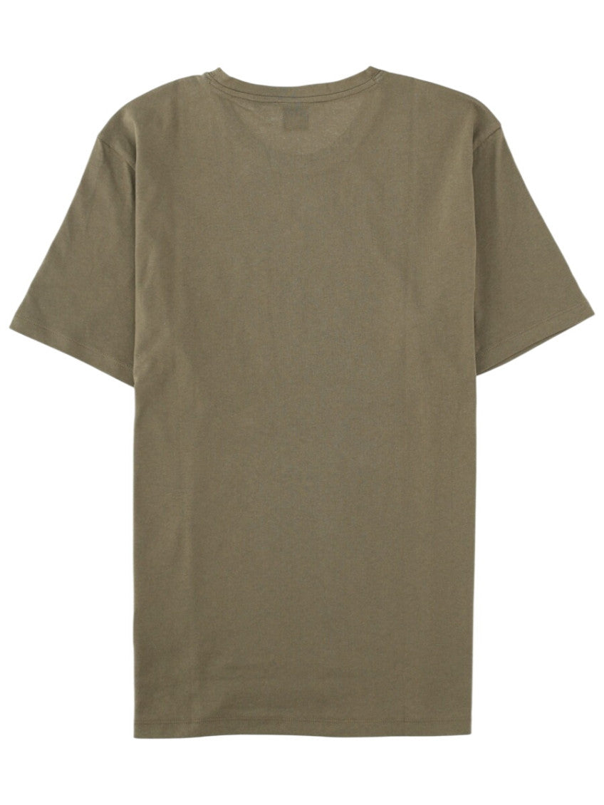 Olive Crew Neck T-Shirt 2