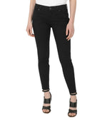 Black Skinny Mid Rise Jeans 1