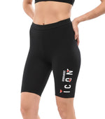 Black Cotton Logo Activewear 1