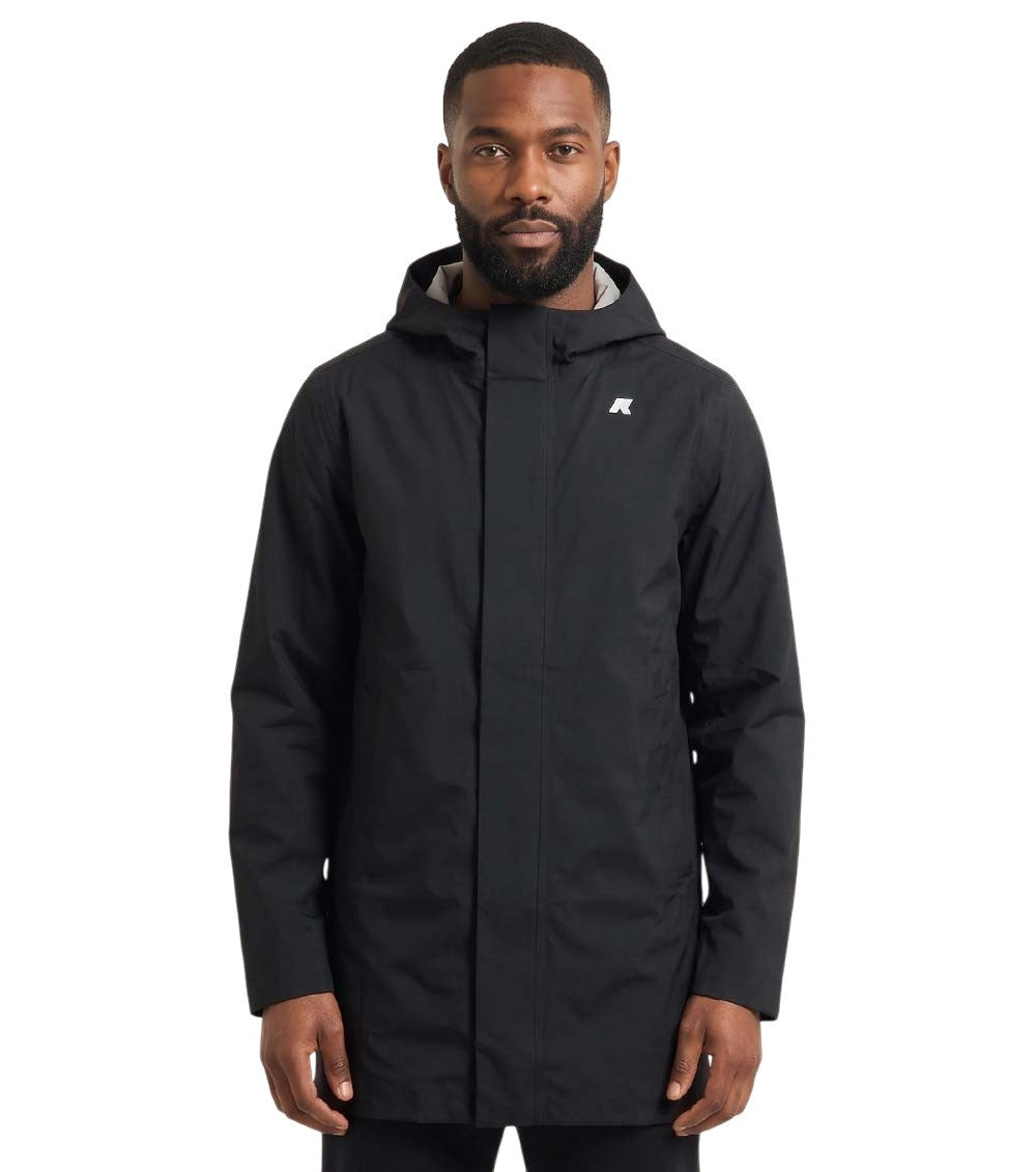 Black Hood Parka Jacket 1