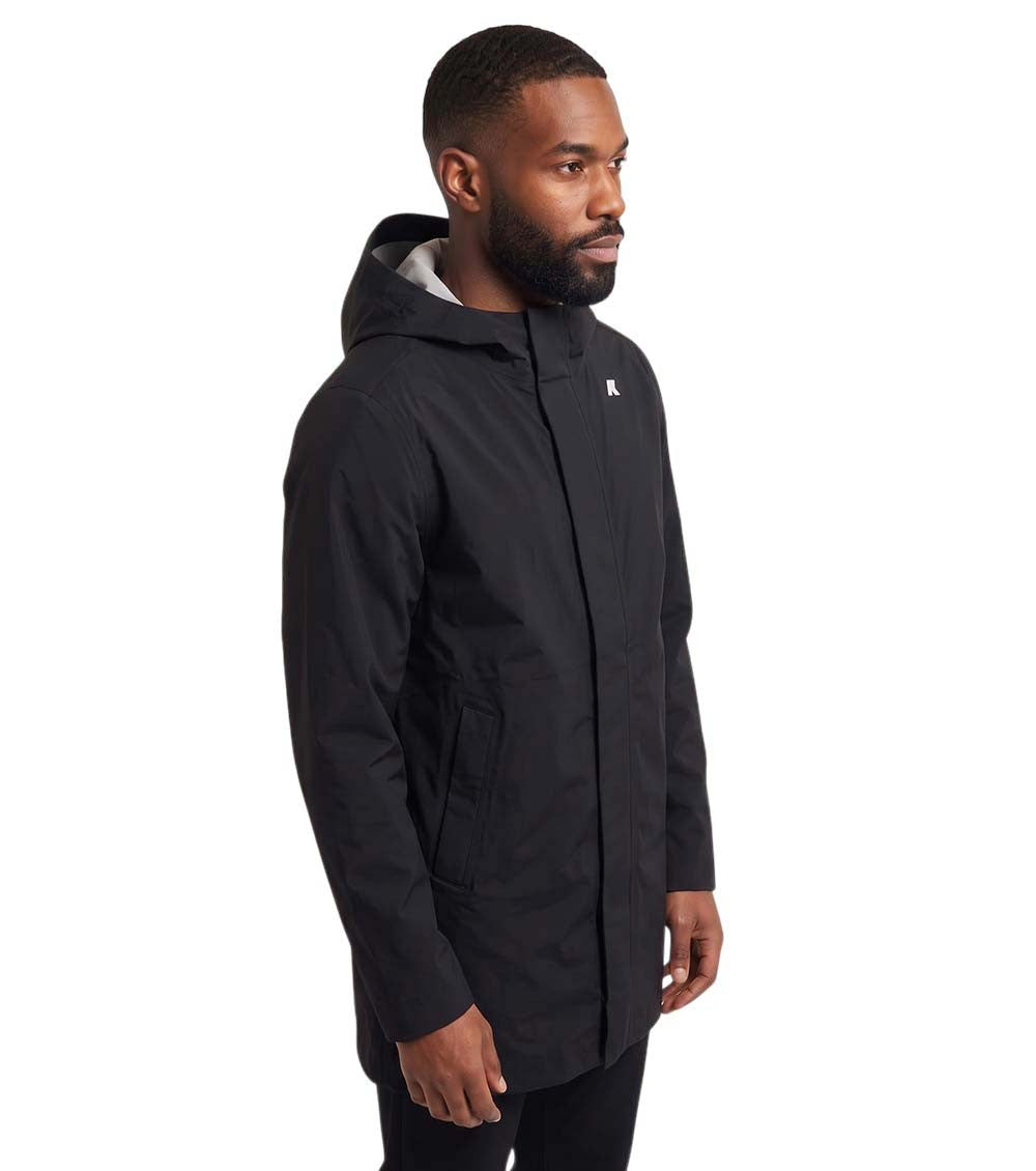 Black Hood Parka Jacket 2