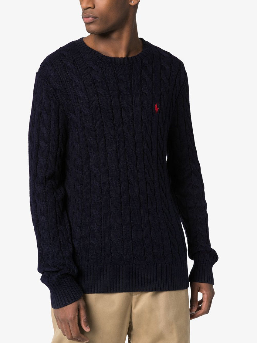 Navy Blue Sweater with logo 4