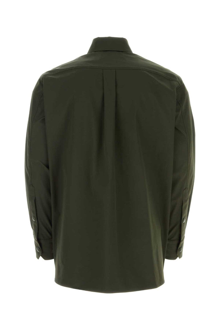Olive Green Stretch Shirt 2