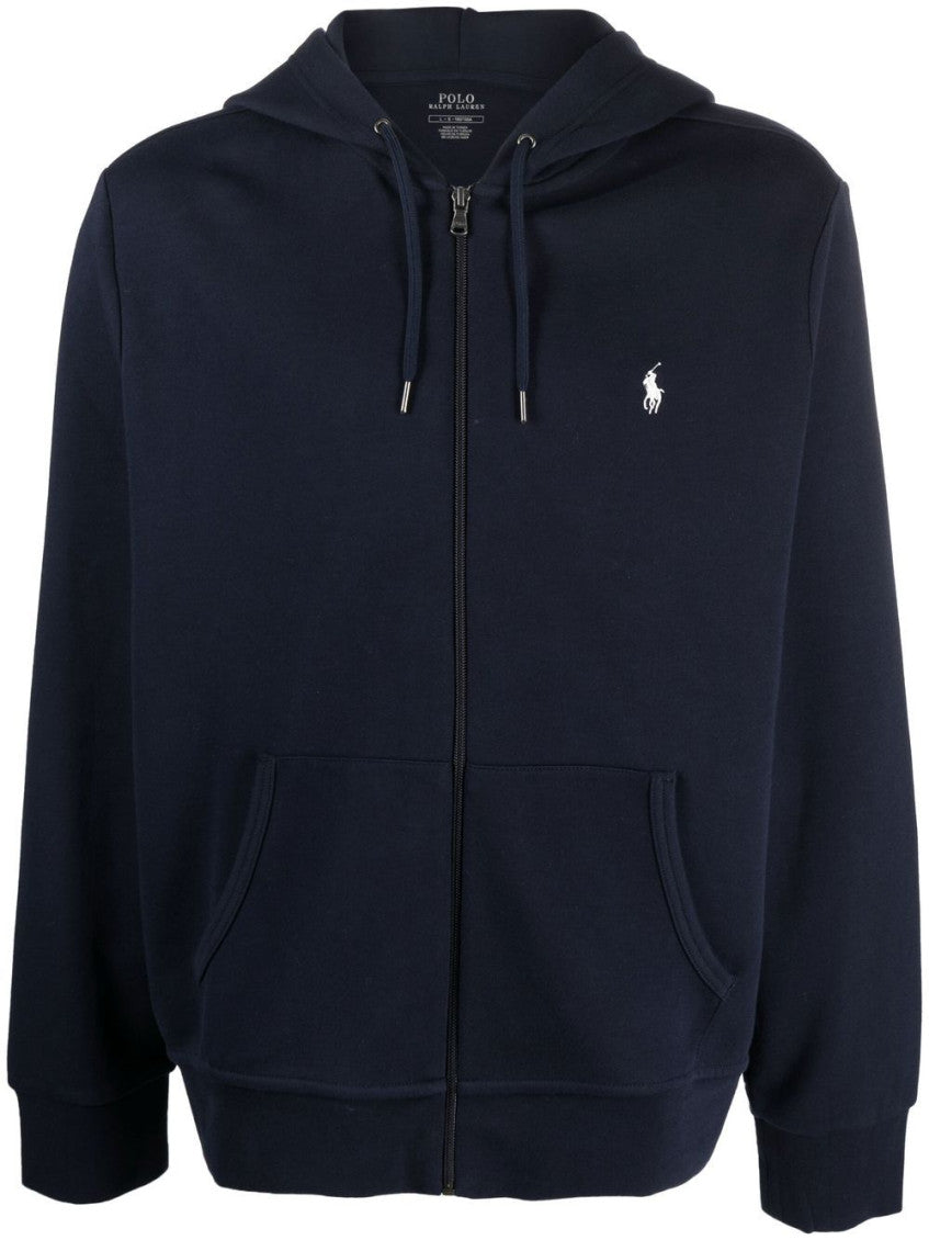 Navy Blue Sweatshirt with logo 1