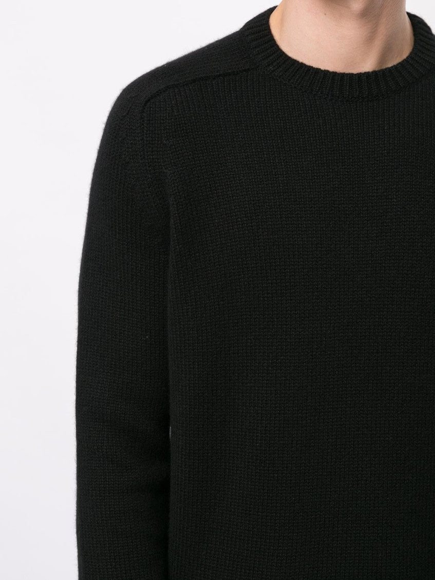Black Crew Neck Sweater 2