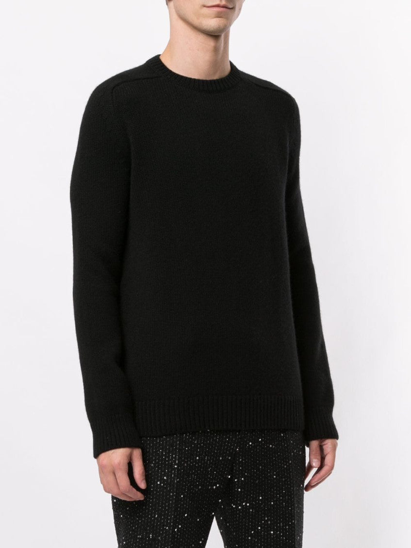 Black Crew Neck Sweater 4