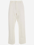 White Single Knee Pant 1